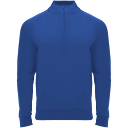 Sweatshirt publicitaire Epiro à manches longues unisexe avec fermeture demi-zip 200 g/m2