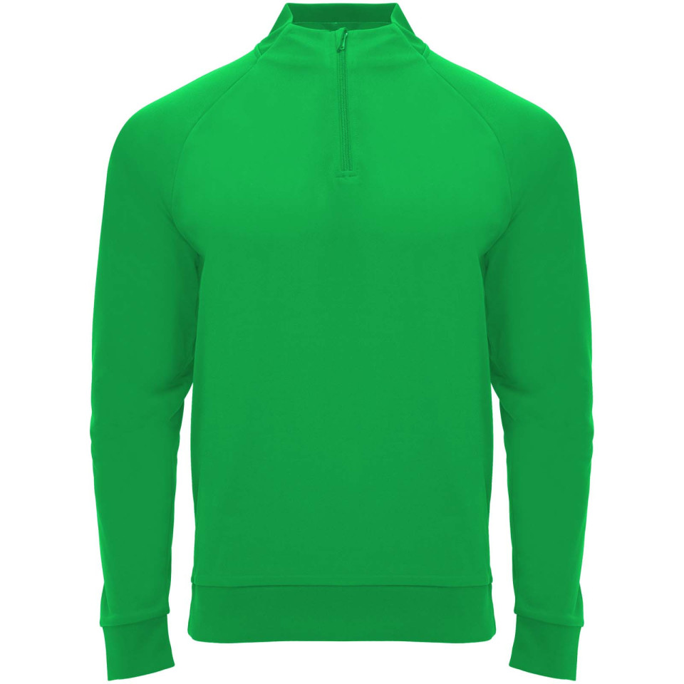 Sweatshirt publicitaire Epiro à manches longues unisexe avec fermeture demi-zip 200 g/m2