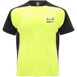 T-shirt publicitaire de sport Bugatti à manches courtes unisexe 140 g/m2