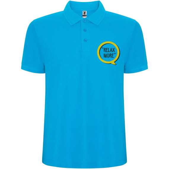 Polo publicitaire Pegaso Premium à manches courtes pour homme 190 g/m2 Roly