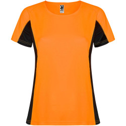 T-shirt publicitaire de sport Shanghai à manches courtes pour femme 140 g/m2 Roly