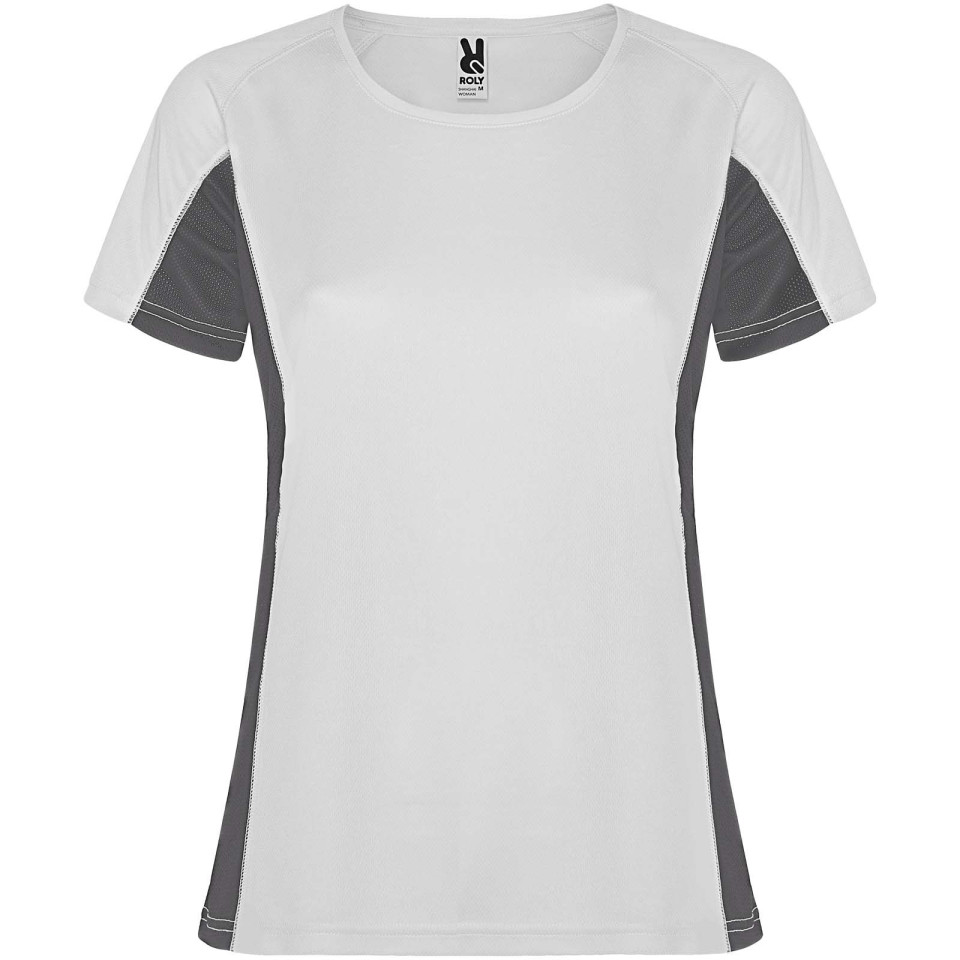 T-shirt publicitaire de sport Shanghai à manches courtes pour femme 140 g/m2 Roly