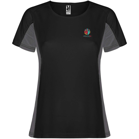 T-shirt publicitaire de sport Shanghai à manches courtes pour femme 140 g/m2 Roly