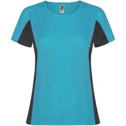 T-shirt publicitaire de sport Shanghai à manches courtes pour femme 140 g/m2 Roly