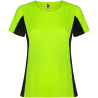 T-shirt publicitaire de sport Shanghai à manches courtes pour femme 140 g/m2 Roly