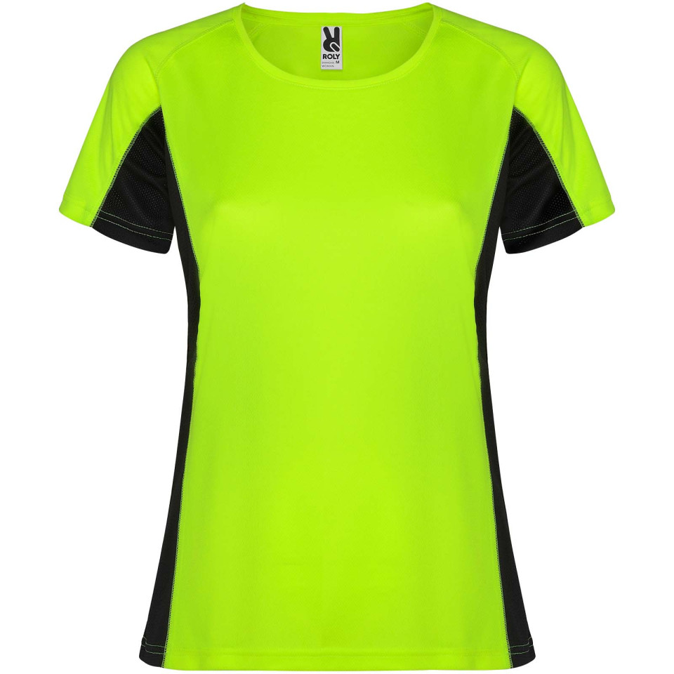 T-shirt publicitaire de sport Shanghai à manches courtes pour femme 140 g/m2 Roly