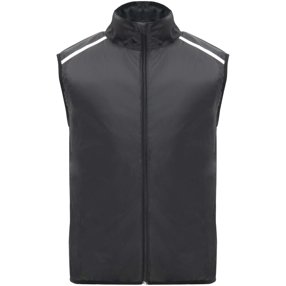 Bodywarmer publicitaire de course Jannu léger unisexe 70 g/m2 Roly