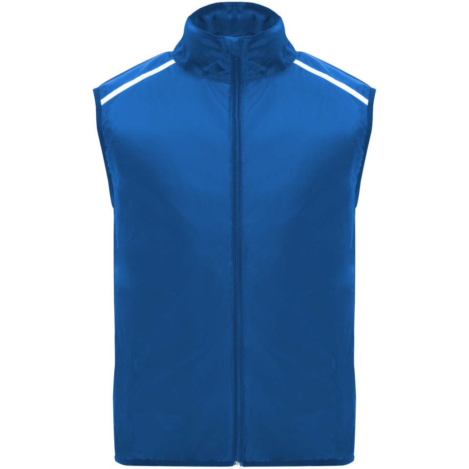 Bodywarmer publicitaire de course Jannu léger unisexe 70 g/m2 Roly