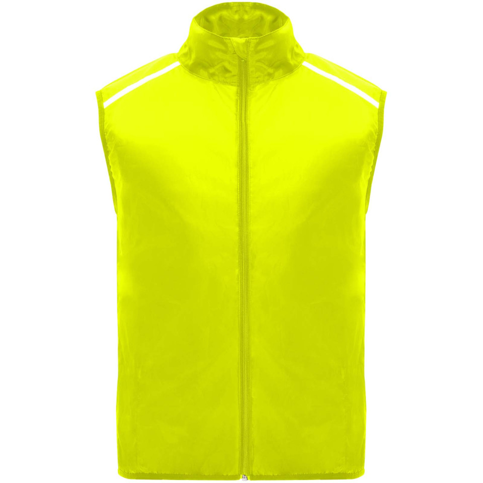 Bodywarmer publicitaire de course Jannu léger unisexe 70 g/m2 Roly