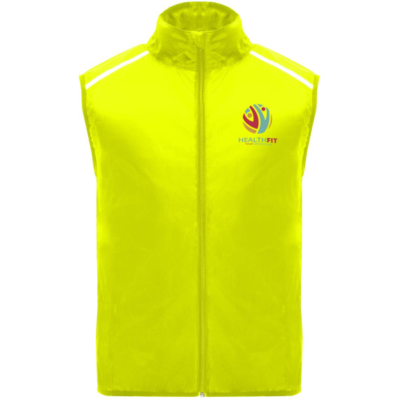 Bodywarmer publicitaire de course Jannu léger unisexe 70 g/m2 Roly