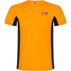 T-shirt publicitaire de sport Shanghai à manches courtes pour enfant 140 g/m2 Roly