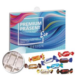 Calendrier de l'Avent express personnalisable Premium écologique Celebrations 340x235x33mm