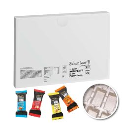 Calendrier de l'Avent express personnalisable Premium écologique Lindt Hello Mini Stick Mix 340x235x33mm 