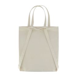 Sac shopping convertible sac à dos en coton recyclé 250 gr personnalisé fabriqué en France