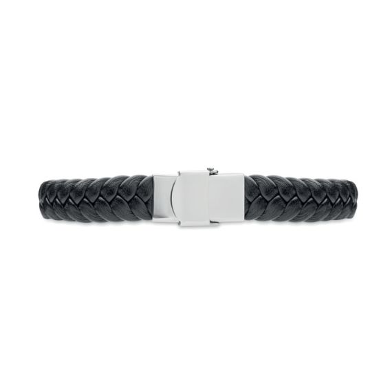 Bracelet personnalisé en simili cuir tressé 21 cm Express Faulet