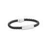 Bracelet publicitaire en simili cuir tressé 18 cm Express