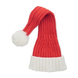 Long bonnet personnalisé de Noël tricoté en RPET