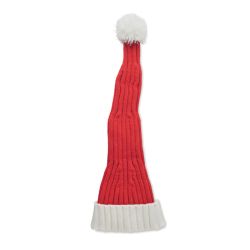 Long bonnet personnalisé de Noël tricoté en RPET