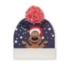 Bonnet publicitaire personnalisable de Noël tricoté avec revers Shimas hat