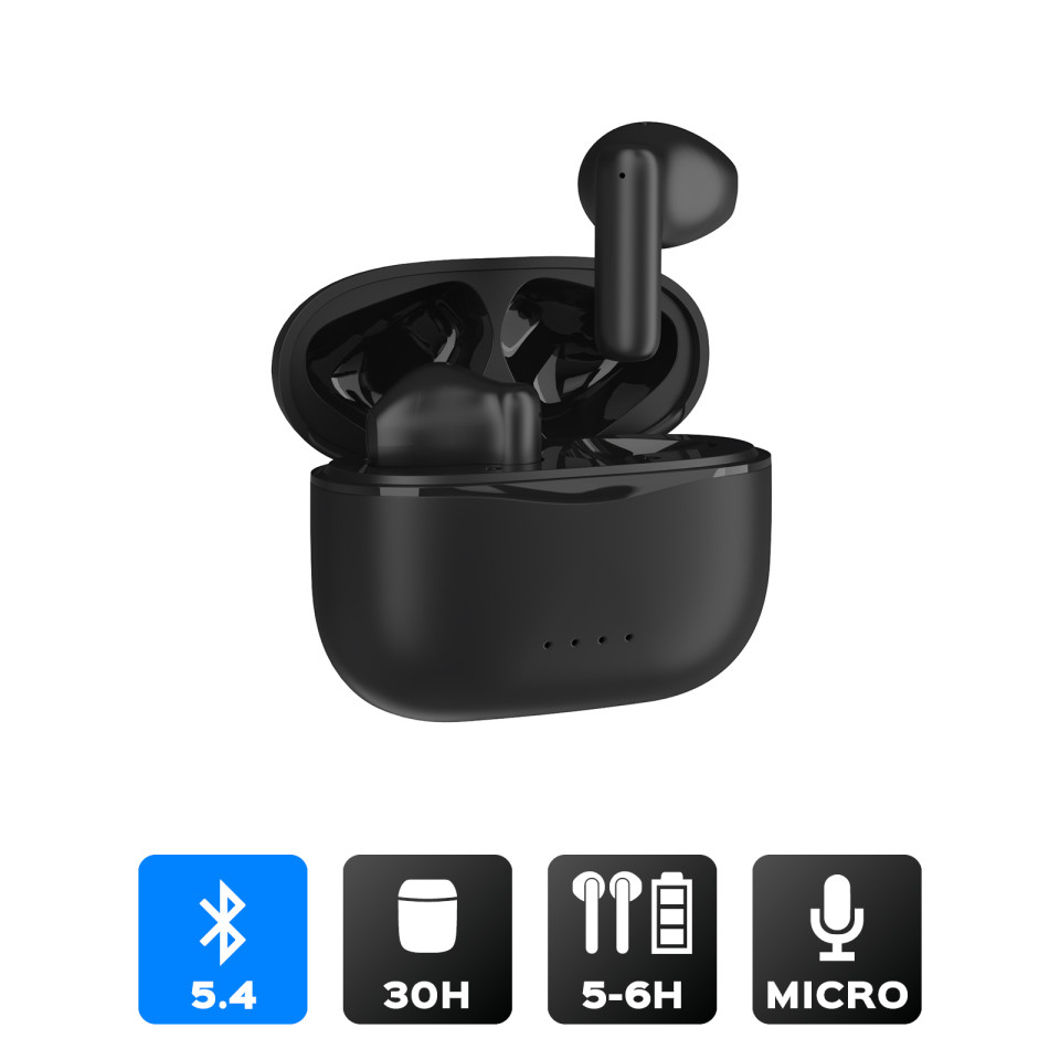 Earbuds publicitaires Bluetooth Sans Fil Akashi