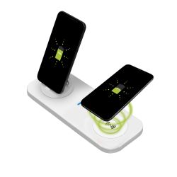 Station publicitaire de Charge 4-en-1 Dock Sans-Fil Akashi