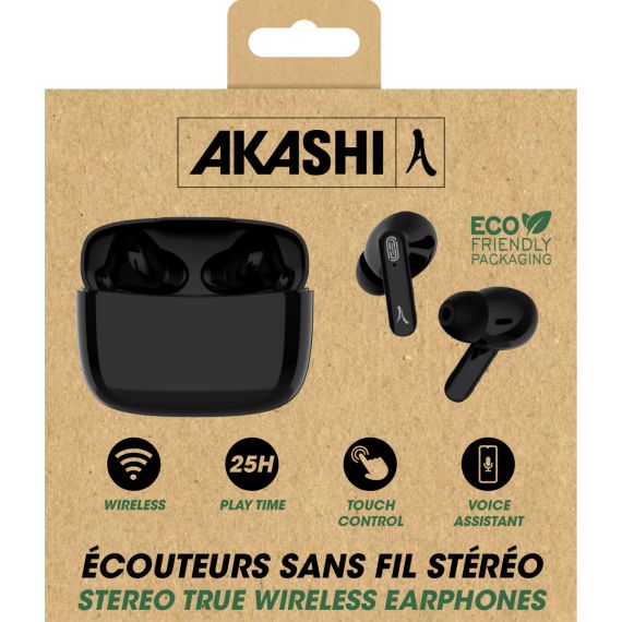 Ecouteurs publicitaires Bluetooth True Wireless Stereo Akashi