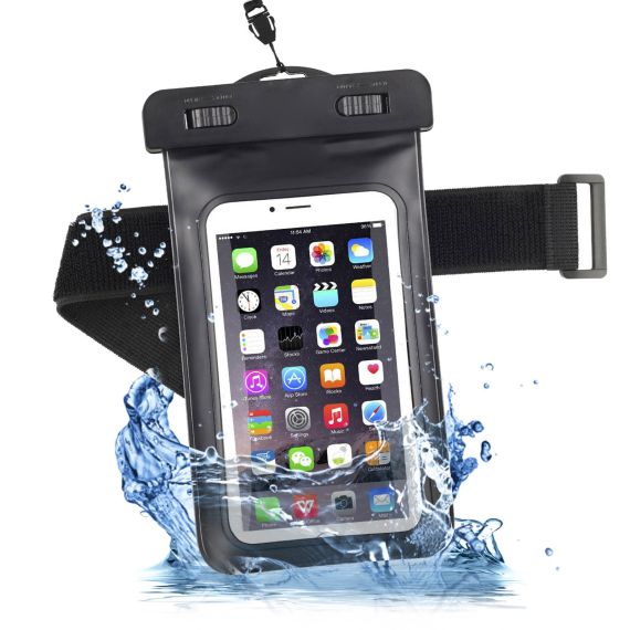 Etui publicitaire Imperméable Waterproof Universel pour Smartphones jusqu'à 6.5" Akashi