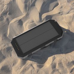 Batterie publicitaire Powerbank Solaire Renforcée à Induction 10,000mAh Akashi