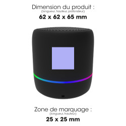 Mini enceinte publicitaire eco bluetooth 5w