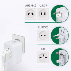 Adaptateur publicitaire universel de voyage