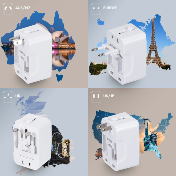 Adaptateur publicitaire universel de voyage