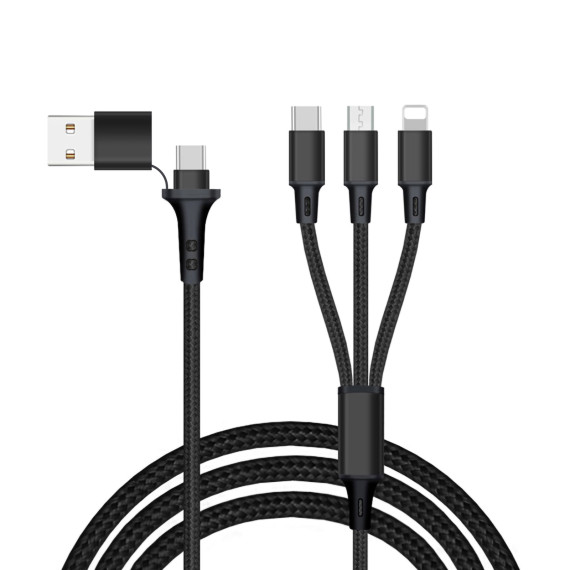 Cable publicitaire de charge 5 en 1