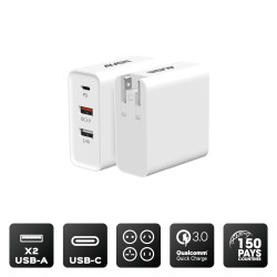 Chargeur publicitaire secteur 32w universel - eu/us/uk/aus