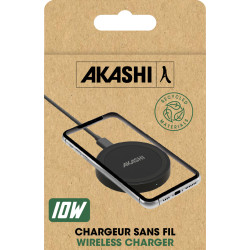 Chargeur publicitaire eco sans fil induction 10w