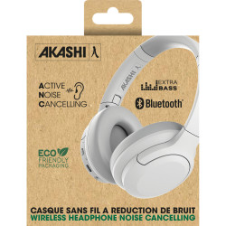 Casque publicitaire a reduction de bruit anc bluetooth sans fil