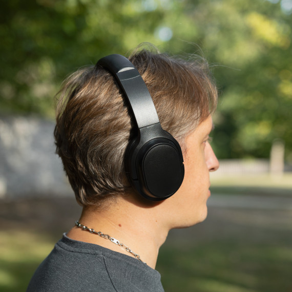 Casque publicitaire eco sans fil bluetooth