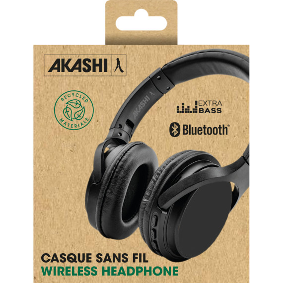 Casque publicitaire eco sans fil bluetooth