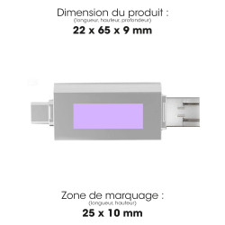 Lecteur publicitaire de carte - sd / micro sd 3 en 1