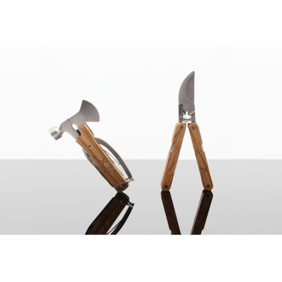 Set d'outils publicitaire en bois d'olivier SCX Design