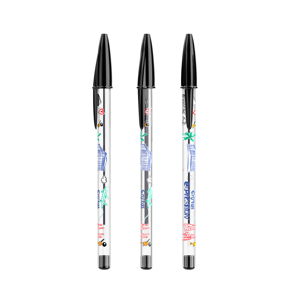 Stylo BIC® Cristal® Expression publicitaire personnalisable fabriqué en France