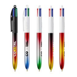 Stylo BIC® 4 couleurs personnalisé drapeau Flags Collection