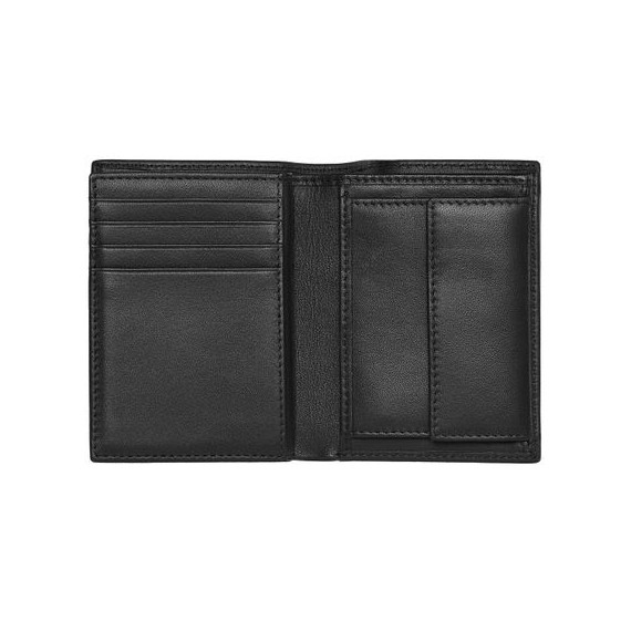 Porte-cartes publicitaire Flap avec porte-monnaie Classic Smooth