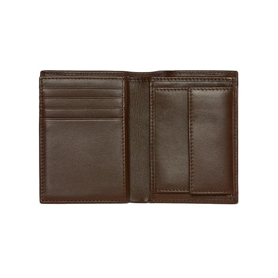 Porte-cartes publicitaire Flap avec porte-monnaie Classic Smooth