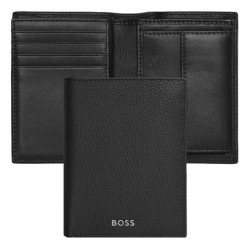 Porte-cartes publicitaire Flap avec porte-monnaie Classic Grained