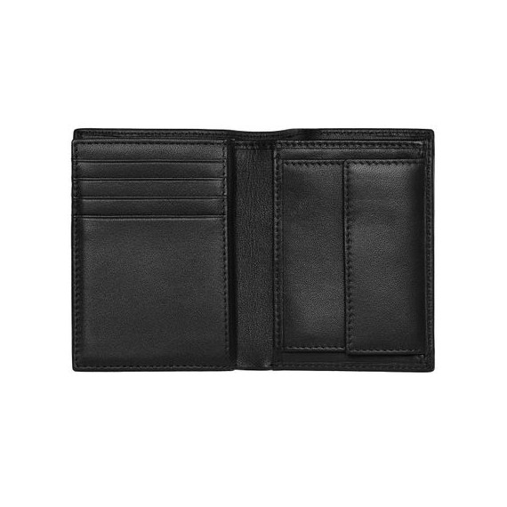 Porte-cartes publicitaire Flap avec porte-monnaie Classic Grained