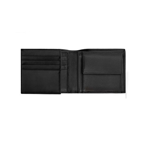 Portefeuille publicitaire porte-monnaie avec flap Classic Smooth