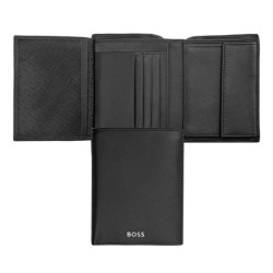 Portefeuille publicitaire Vertical porte-monnaie avec flap Classic Smooth