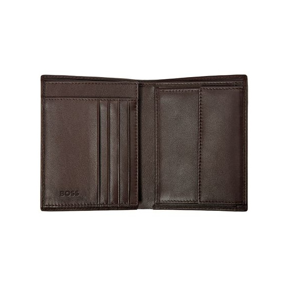 Portefeuille publicitaire Vertical porte-monnaie avec flap Classic Smooth