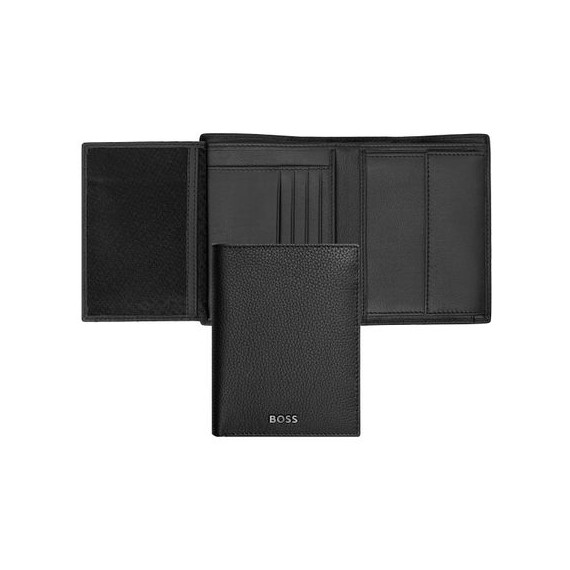 Portefeuille publicitaire Vertical porte-monnaie avec flap Classic Grained