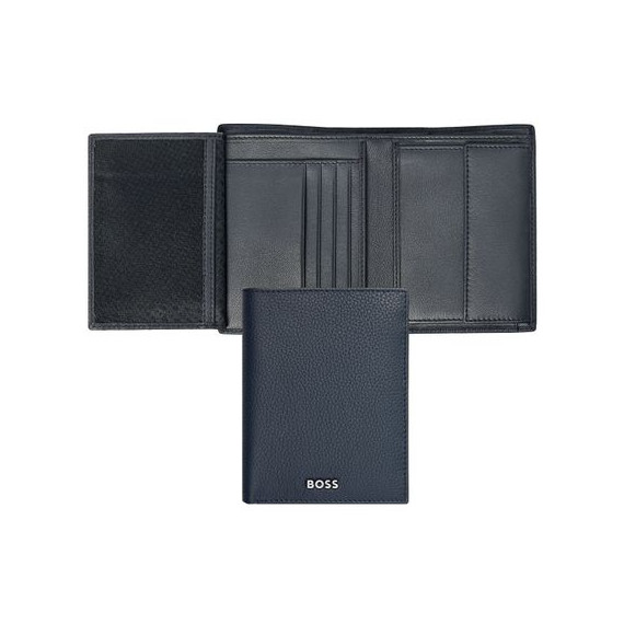 Portefeuille publicitaire Vertical porte-monnaie avec flap Classic Grained